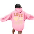thumbnail image 1 of Kcodviy Sweat à Capuche en Polaire Basique pour Femmes, Sweat Léger à Manches Longues avec Poche et Fermeture Éclair, 1 of 8
