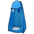 thumbnail image 1 of Costway Portable Pop up Camping Fishing Bathing Shower Toilet Changing Tent Room Blue, 1 of 10