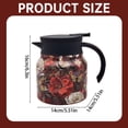 thumbnail image 3 of Tea Pot Vintage Floral Pattern Tea Pot– In Infuser Insulated Tea Pot Stainless Thermal Carafe With Lid For Hot Drinks, 3 of 9