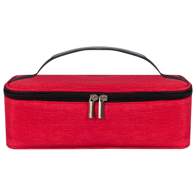 Portable Thermal Lunch Box Portable Small Capacity Insulation Bag Student Office Worker Lunch Box Insulation Bag Thickened Oxford Cloth Insulation Ice Bag Keep Warm Lunch Box