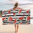 thumbnail image 4 of Microfiber Beach Towel Super Lightweight Colorful Bath Towel Sandproof Beach Blanket Multi-Purpose Towel For Travel Swimming Pool 30x60 Inch, 4 of 8