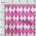 thumbnail image 1 of oneOone Cotton Poplin Fabric Chevron Ikat Print Fabric BTY 42 Inch Wide, 1 of 1