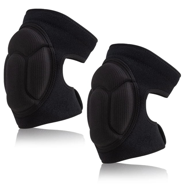 Knee Pads Construction, Adult Knee Pads for Work, Anti-Slip Collision Avoidance Knee Brace with Thick Sponge Pad, Knee Protectors Cushion with Thick EVA Foam Padding (S)