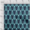 thumbnail image 1 of oneOone Viscose Jersey Fabric Floral Ikat Decor Fabric Printed BTY 60 Inch Wide, 1 of 5