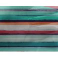 thumbnail image 5 of oneOone Georgette Viscose Turquoise Blue Fabric Abstracts Fabric For Sewing Printed Craft Fabric By The Yard 42 Inch Wide, 5 of 5
