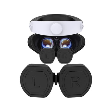 Lens Protector Cover for PS VR2 Accessories, Soft Silicone Dust Proof & Anti-Scratch Cover for PSVR 2, Thickened Lens Cap for PSVR2 Glasses, Washable Protect Lens Sleeve for Playstation VR2 Headset