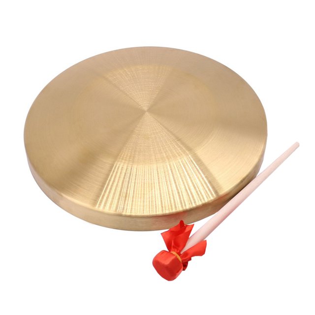 Class Festival Célébration Gong Tambour Orff Instrument de Percussion Gong à Main