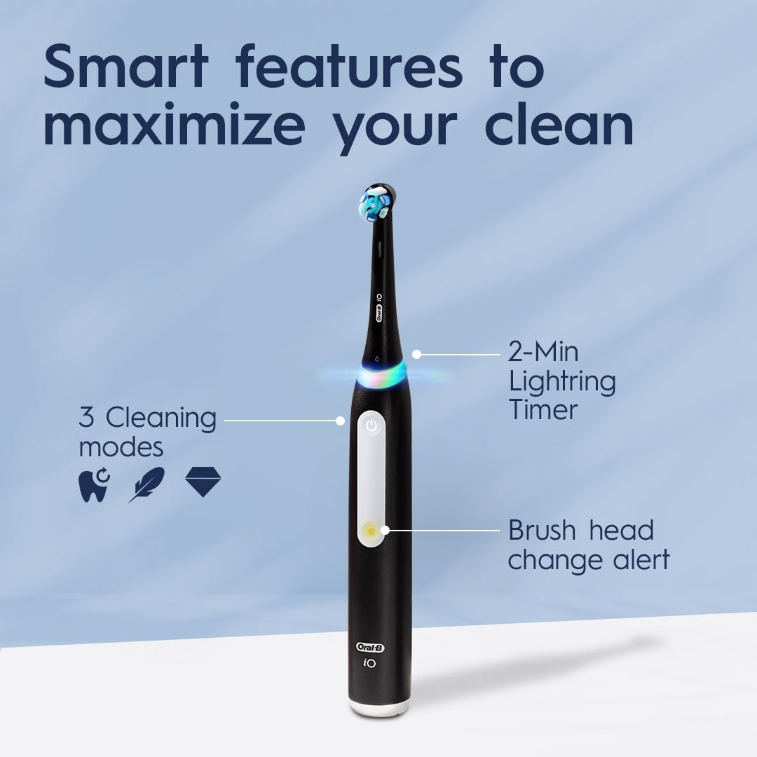 Oral-B iO3 Electric Toothbrush with Ultimate Clean Brush Head and Charger