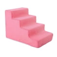 thumbnail image 4 of Xuanheng Balanced Pet Steps Non Slip Dog Steps for Small Dogs and Cats High Beds Couch Pink 4 Steps, 4 of 8