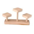 thumbnail image 4 of veasfak Wooden Display Riser Cupcakes Holder Showcase for Toys Action Figure Dessert B, 4 of 9