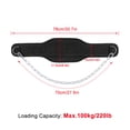 thumbnail image 3 of Weight Lifting Belt with Chain Pull Up Chain Belt for Training Gym Bodybuilding Weightlifting, 3 of 8