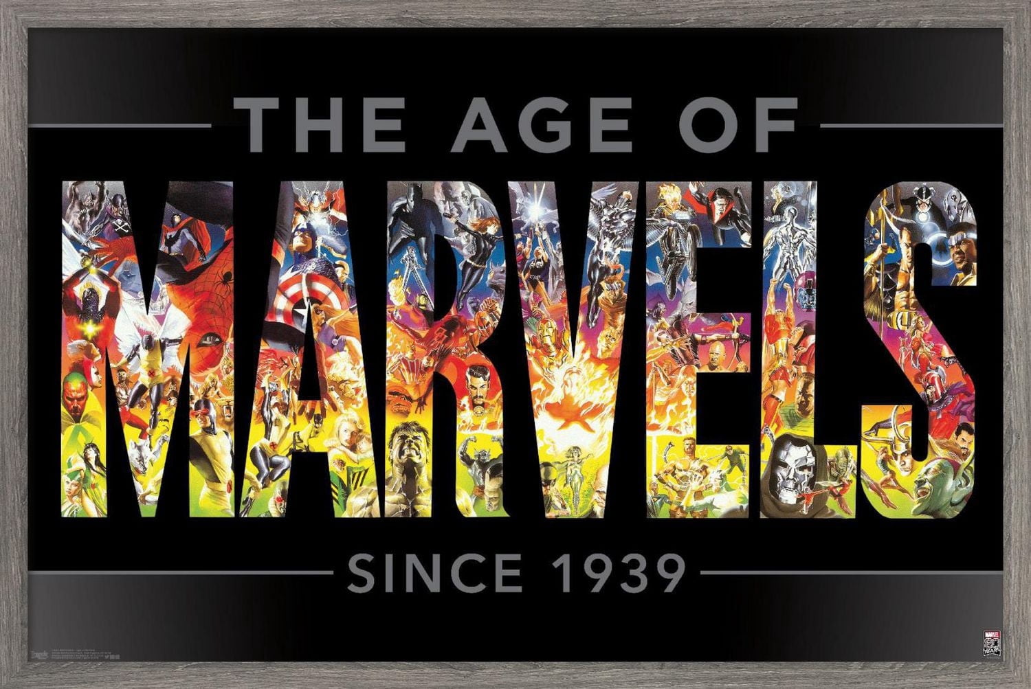 Marvel Comics - 80th Anniversary Age of Marvels Wall Poster