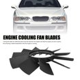 thumbnail image 3 of Engine Cooling Fan Blades, Radiator Cooling Fan Blade Efficient Heat Dissipation 5719802413  for 323CI 323I 323IS, 3 of 7