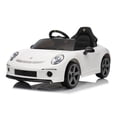 thumbnail image 1 of VOLTZ TOYS Voiture Porsche RUF 911 24 V pour Enfants sous Licence Officielle, Véhicule Jouet de Sport Motorisé de Luxe avec Télécommande Parentale, Portes Ouvrantes, Lumières DEL et Musique, Blanc, 1 of 6