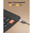 thumbnail image 3 of ProtoArc Ergonomic Foldable Keyboard, XK03 Split Folding Travel Bluetooth Keyboard, Ultra Slim, Portable for iPad, iPhone, Tablet, Laptop, PC, 3 of 9