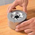 thumbnail image 4 of CEHVOM Clearance Sales!Aluminum Alloy Opening and Closing Ashtray for Home and Office Desktop High Value Drop and High Temperature Resistance Car Ashtray, 4 of 9