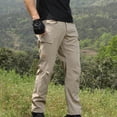 thumbnail image 4 of Men's Cargo Tactical Pants Stretch Waistband Water Resistant Ripstop Quick Dry Hiking Pants with Multi Pockets, 4 of 9
