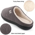 thumbnail image 3 of RockDove Men's Fleece Lined Memory Foam Clog Slipper, 3 of 6