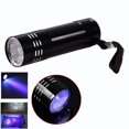 thumbnail image 1 of TOPINCN UV Flashlights, Detector Blacklight, Aluminum Alloy UV 9 LED Ultra Violet Flashlight Backlight Torch Light Lamp, 1 of 1