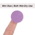thumbnail image 3 of Unique Bargains 25 Pack 1-Inch Purple Sanding Discs 120 Grits Hook & Loop Professional Aluminum Oxide Sandpaper Mini Size, 3 of 5