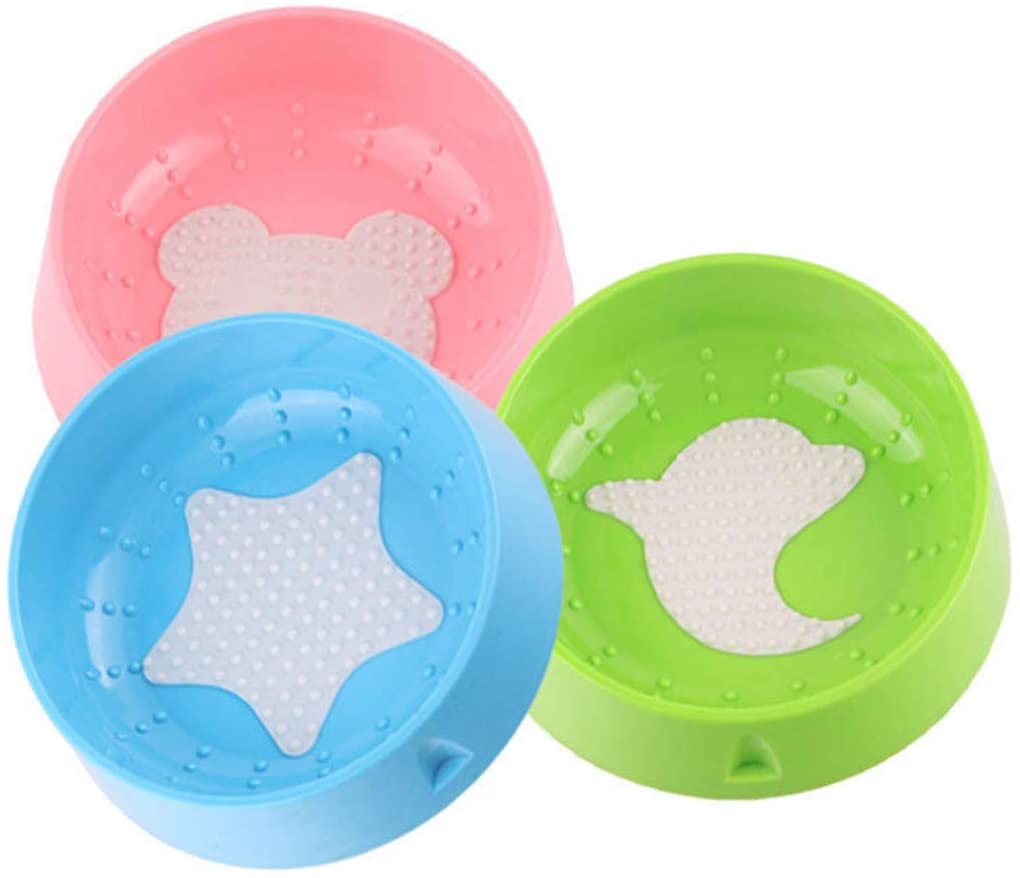 Feeder Dog Cat Water Feeding Dishes Non Slip Feeder For Dogs And Small Dogs, Puppy Bowls