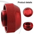 thumbnail image 3 of GLFILL Fishing Reel Tension Knob Cap F4/ F6 Baitcasting Reel Spool Control Cover Button Brake Knob Fishing Modified Accessories Grey, 3 of 9