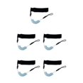 thumbnail image 1 of relayinert 1/2/3/5 Elastic Leash for Paddle Safety Rods and Boats Stretchable and Resilient Blue 45cm 5PCS, 1 of 1