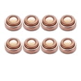 thumbnail image 1 of DAMAIE Facial Hair Remover Replacement Blade Heads, 18K Rose Gold Plated Replacement Heads 3pcs, 1 of 6