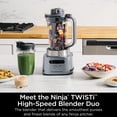 thumbnail image 4 of Ninja SS150C TWISTi, High-Speed Blender DUO with 3 Preset Auto-iQ® Programs, 1500-Watts, Silver, 4 of 9