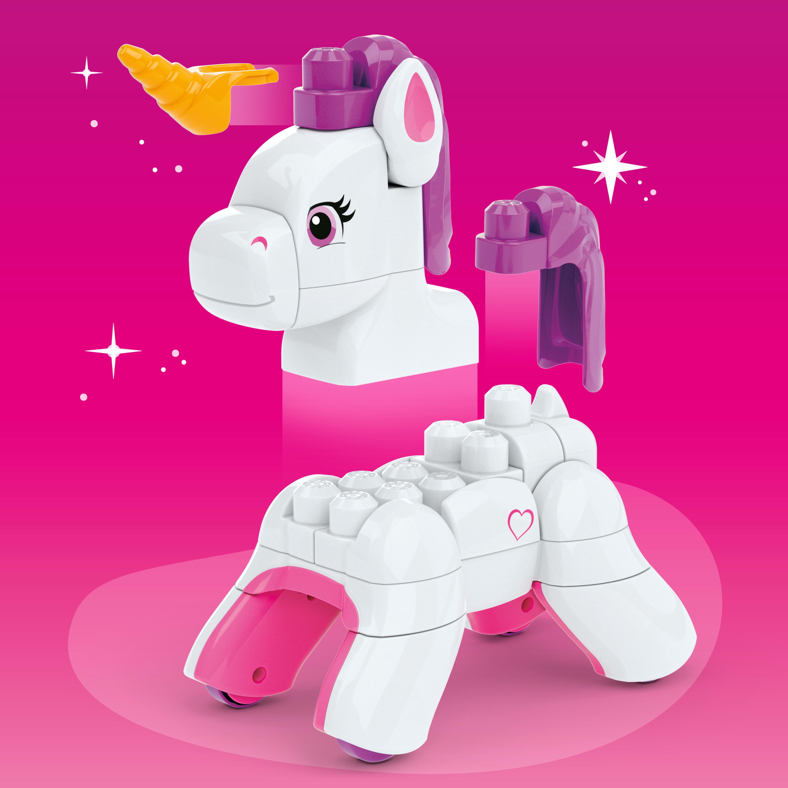 MEGA BLOKS Ma licorne à construire, 26pièces - Exclusivité Walmart