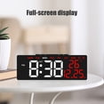 thumbnail image 4 of Birdeem Digital Alarm Clock,Battery Alarm Clock,Electronic Clock Multi Functional Digital Alarm Clock Date Temperature Time Display Led Clock Led Alarm Clock, 4 of 6