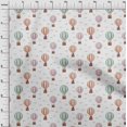 thumbnail image 4 of oneOone Cotton Silk White Fabric Circus Sewing Craft Projects Fabric Prints By Yard 42 Inch Wide-aA, 4 of 5