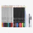 thumbnail image 3 of H&B 74pcs/set Professional Drawing Kit Sketch Pencils Art Sketching Painting Supplies with Carrying Bag, 3 of 8
