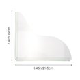 thumbnail image 2 of 2pcs Shower Splash Guards Shower Corner Guards Bathroom Tub Splash Guards Bath Splash Guard, 2 of 7