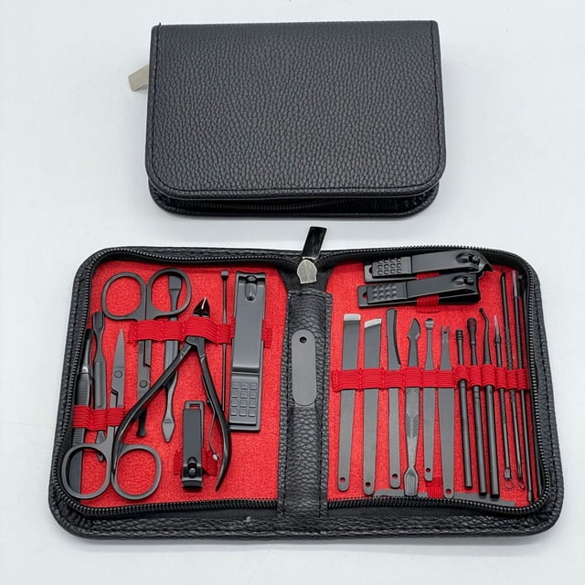 EGNMCR Nail Clipper Manicure Tool Nail Clipper Set Nail Clipper Set 26 Piece Set nail clippers