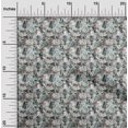 thumbnail image 2 of oneOone Silk Tabby Gray Fabric Abstract Bird Sewing Material Print Fabric By The Yard 42 Inch Wide, 2 of 4