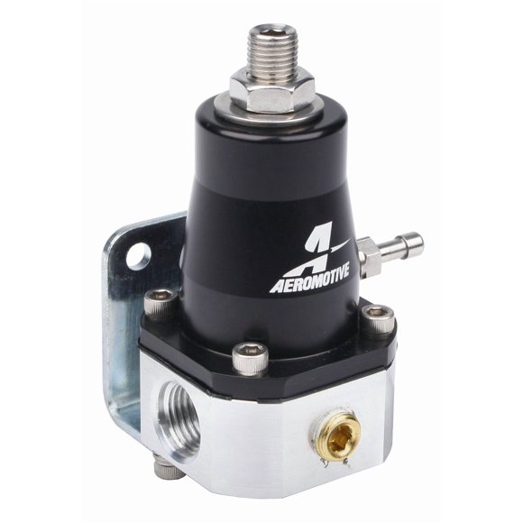 Aeromotive Fuel System Fuel Pressure Regulator 13129 30 PSI To 70 PSI; Aluminum
