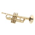 thumbnail image 4 of 1/6 Maison de Poupée Miniature Trompette en Métal Modèle d'Instrument de Musique Décoration Maison, 4 of 7