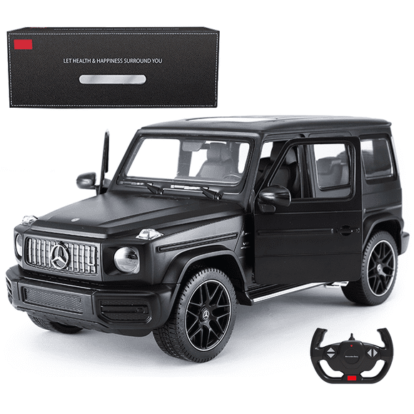VOLTZ TOYS Licensed Mercedes-Benz AMG G63 RC Car 1:14 Scale Remote Control SUV with 2.4GHz, Open Doors & LED Lights for Kids