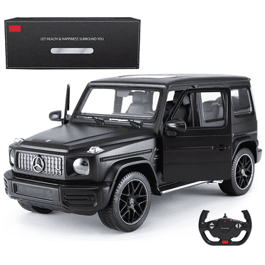 VOLTZ TOYS Licensed Mercedes-Benz AMG G63 RC Car 1:14 Scale Remote Control SUV with 2.4GHz, Open Doors & LED Lights for Kids