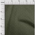 thumbnail image 1 of oneOone Georgette Viscose Fabric Greek Key Geometric Print Sewing Fabric BTY 42 Inches Wide, 1 of 5