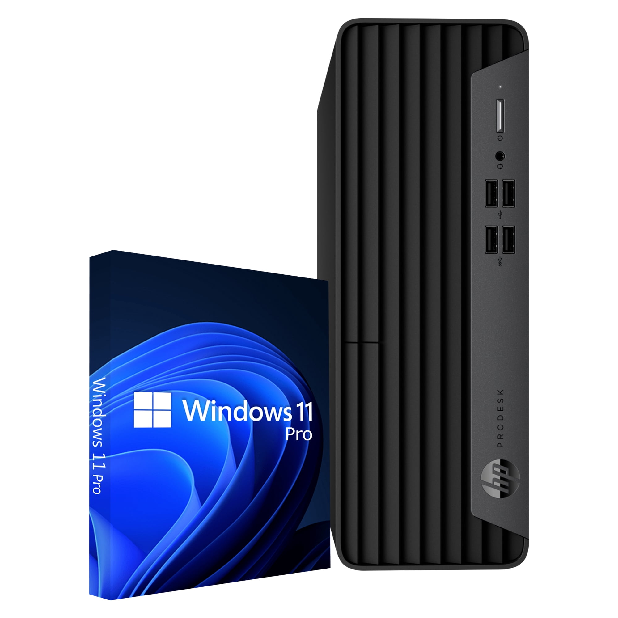 HP Computer ProDesk 400 G7 SFF Windows 11 Pro Desktop PC | Intel Hexa-Core i7 | 16GB DDR4 RAM | 512GB NVMe SSD | WIFI - Refurbished