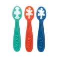 thumbnail image 1 of Nûby Baby's First Spoons with Easy Grip Silicone Handles, for Children 6 Months +, 1 of 6