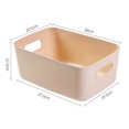 thumbnail image 1 of Handle Desktop Baskets Desktop Baskets Organizer Bin Cosmetic Storage Box Desktop Sundries Organizer Household Kitchen Storage Container Desktop Storage Basket PP Cosmetic Storages, 1 of 2