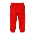 thumbnail image 4 of MIASHUI Pantalons de Jogging Décontractés pour Garçons et Filles, Bas d'Entraînement Élastiques à Cordon, Rouge, 3-4 Ans, 4 of 4