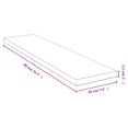 thumbnail image 3 of vidaXL Wall Shelf 80x20x2.5 cm Bamboo, 3 of 3