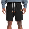 thumbnail image 2 of Dvkptbk Shorts Men's Cotton Elastic Drawstring Color Sports Pocket Shorts on Clearance, 2 of 7