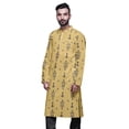 thumbnail image 4 of Atasi Indian Long Kurta For Mens Summer Wear Cotton Poplin Wedding Kurta Shirt, 4 of 7