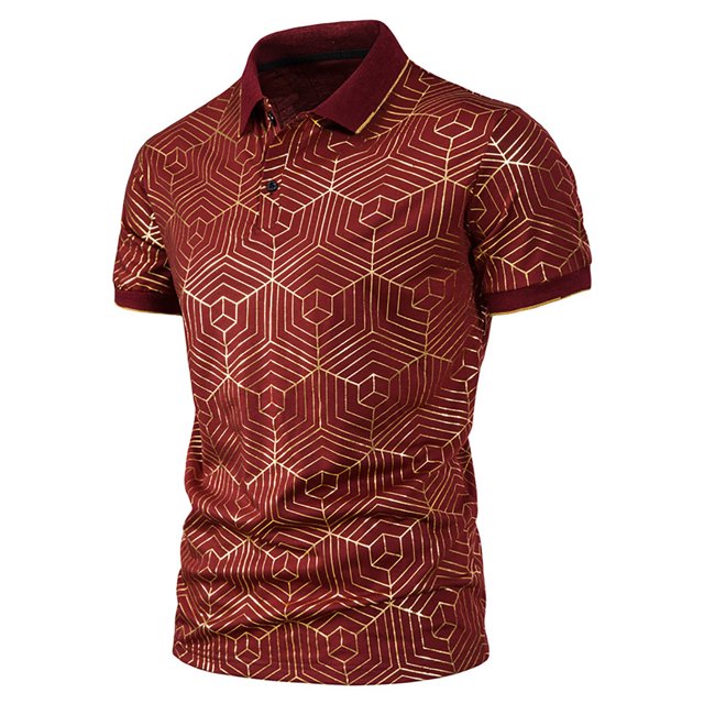 RKSTN Chemises pour Hommes Manches Courtes Manches Courtes Col Rabattu Imprimé Boutons Blouse Chemise Hauts Chemises Hawaïennes pour Hommes