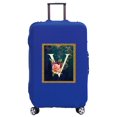 thumbnail image 1 of New Travel Suitcase Luggage Covers Protective Covers Scratch Proof Dust Cover Reusable Dust Cover Flower Pattern Series 8flowerV XL, 1 of 6